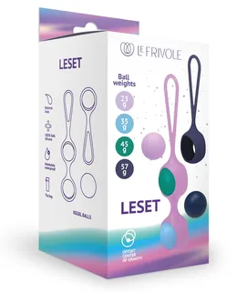 Leset vaginalni trener sa zamenljivim kuglicama