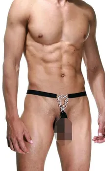 Slane muške tange sa srebrnim prstenovima