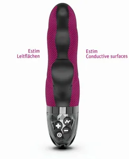 Mistim Hop Hop Bob Vibrator sa električnom stimulacijom, crni