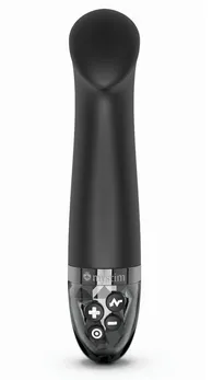 Mistim Right on Ron elestrostimulation Vibrator, Crna, 16.5 cm