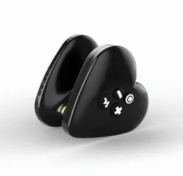 Mistim Heart s Desire Vibrator sa električnom stimulacijom, silikon, Crna, 6,7 cm