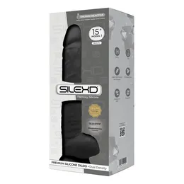 Crni dildo-gigant Model 1 - 38 cm.