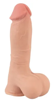 Telesni dildo sa pokretnom kožom - 19,9 cm.