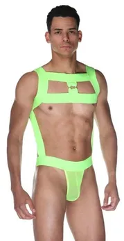 Moderan muški bodi na širokim naramenicama