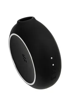 Vakuumski talasni stimulans sa Satisfier Pro To Go 3 vibracijom, crni