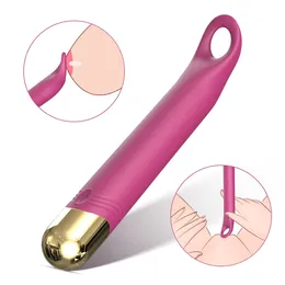 Ružičasti vibrator sa otvorom za stimulaciju klitorisa .