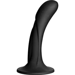 Crna zakrivljena VAC-u-Lock G-Spot mlaznica je 16,5 cm.