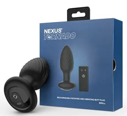 Nekus Tornado analna vibraciona kutija sa funkcijom rotacije, Crna