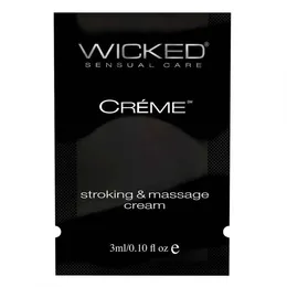 Крем для массажа и мастурбации wicked stroking and massage creme .