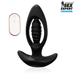 Originalni Analni vibracioni masažer sa daljinskim upravljačem DU-12,6 cm.