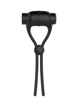Crna punjiva erekcija vibrolasso №01 Vibrating Cock Ring