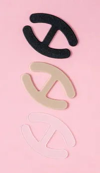 Набор из пластиковых соединителей для бретелей разного цвета