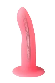 Pink truleći nerealni dildo Moon Beam - 16,6 cm.