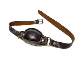 Smeđa kožna meka gega