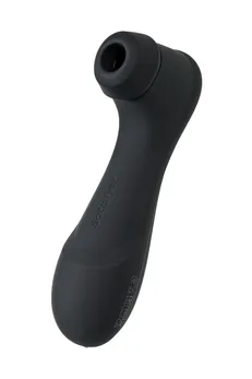 Satisfier Pro Generation crni vakuumski stimulator klitorisa sa kontrolom putem aplikacije