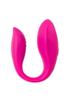 Vibrator za parove a-Tois Cobrum, silikon, ružičasta, 9,6 cm