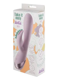 Lila punjivi vibrator je Mai zec .