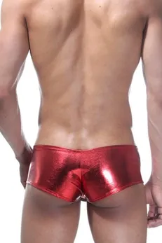 Crvene sjajne Hips Gaćice