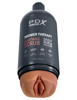 Masturbator-vagina boje karamele Shower Therapy Soothing Scrub