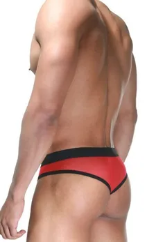 Crveno-crne muške Tonge Gaćice