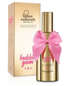 Гель с ароматом жвачки bubblegum -in- scented silicone massage and intimate gel .