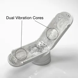 Tenga Flip Zero Graviti Masturbator sa vibracijom, bela
