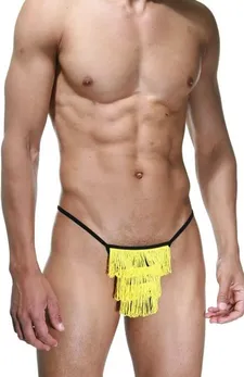 Crne tange sa žutim resama