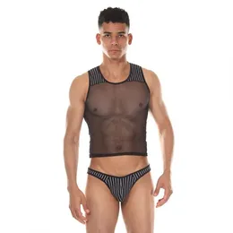 Muški komplet: kratki dres i prugaste Tonge Gaćice