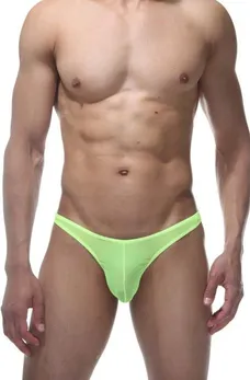 Muške gaćice u boji limete