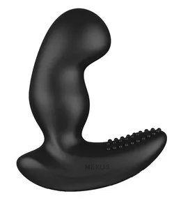 Crni vibracioni masažer prostate Nekus Ride Ektreme - 14,1 cm.