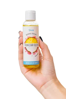 Iovee tropski poljubac jestivo ulje za masažu sa ukusom ananasa i kokosa, 125 ml