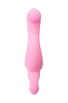 Rotacioni Vibrator C klitoralni stimulans jos Tvistme, silikon, roze, 19,5 cm