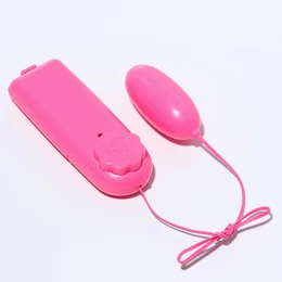 Ružičasta glatka vibracijaico sa daljinskim upravljačem