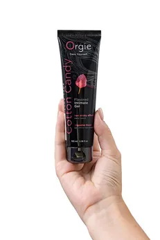 Orgie Lube Tube Cotton Candi jestivi intimni gel, 100 ml