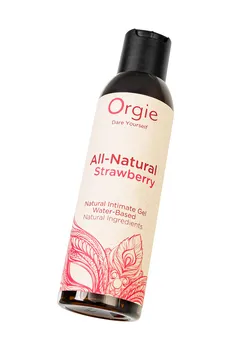Orgie All-Natural Stravberri 150ml intimni gel