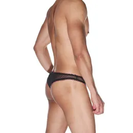 Muške crne prozirne Gaćice-brasilian