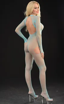 Ženski Catsuit sa otvorenim leđima