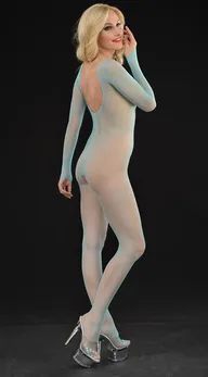 Mrežasti kombinezon sa dugim rukavima