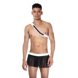 Crno-belo muško odelo za igru Hunter