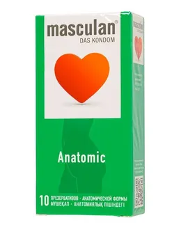 Презервативы анатомической формы masculan anatomic