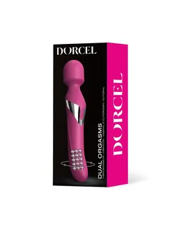 Dorcel Dual Orgasms magenta vibracioni masažer za telo, magenta