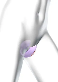 Stimulator klitorisa i G zone sa daljinskim upravljačem za par Love To Love VONDERLOVER-Viva Mauve