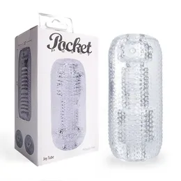 MASTURBATOR L 125 mm d 53 mm, Težina 185 g art. M304-CLR