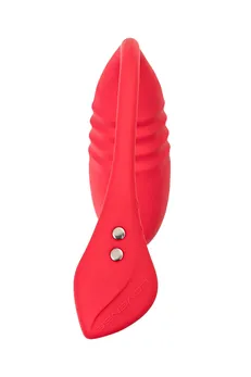 Vibroiaico lovense Vulse, silikon, crvena, 20,3 cm