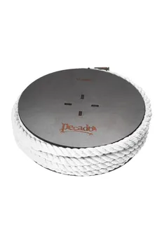 Pecado BDSM Shibari konopac, na kalemu, pamuk, bela, 10m