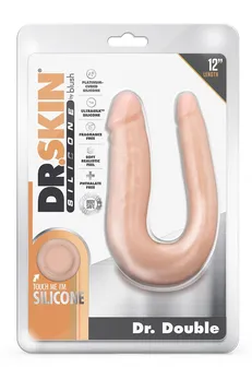 Telesni Analno-vaginalni Dildo dr. Double-31,8 cm.