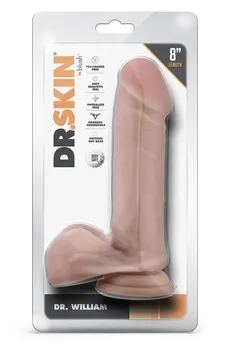 Telesni Dildo dr. Vilijam 20,3 cm.