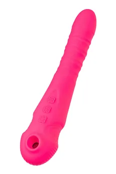 Jos COTOK vibrator pulsator sa vakuumskom stimulacijom, silikon, roze, 23 cm