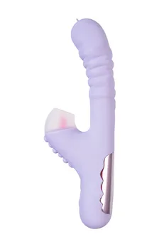 Vibrator sa funkcijom Up Dovn Joss Spinni, silikon, ljubičasta, 23 cm