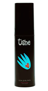 Съедобный лубрикант на водной основе tishe с ароматом манго и малины .
